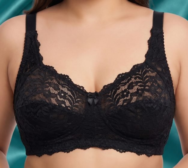 Lace Charm Non-Wired Half Net Bra